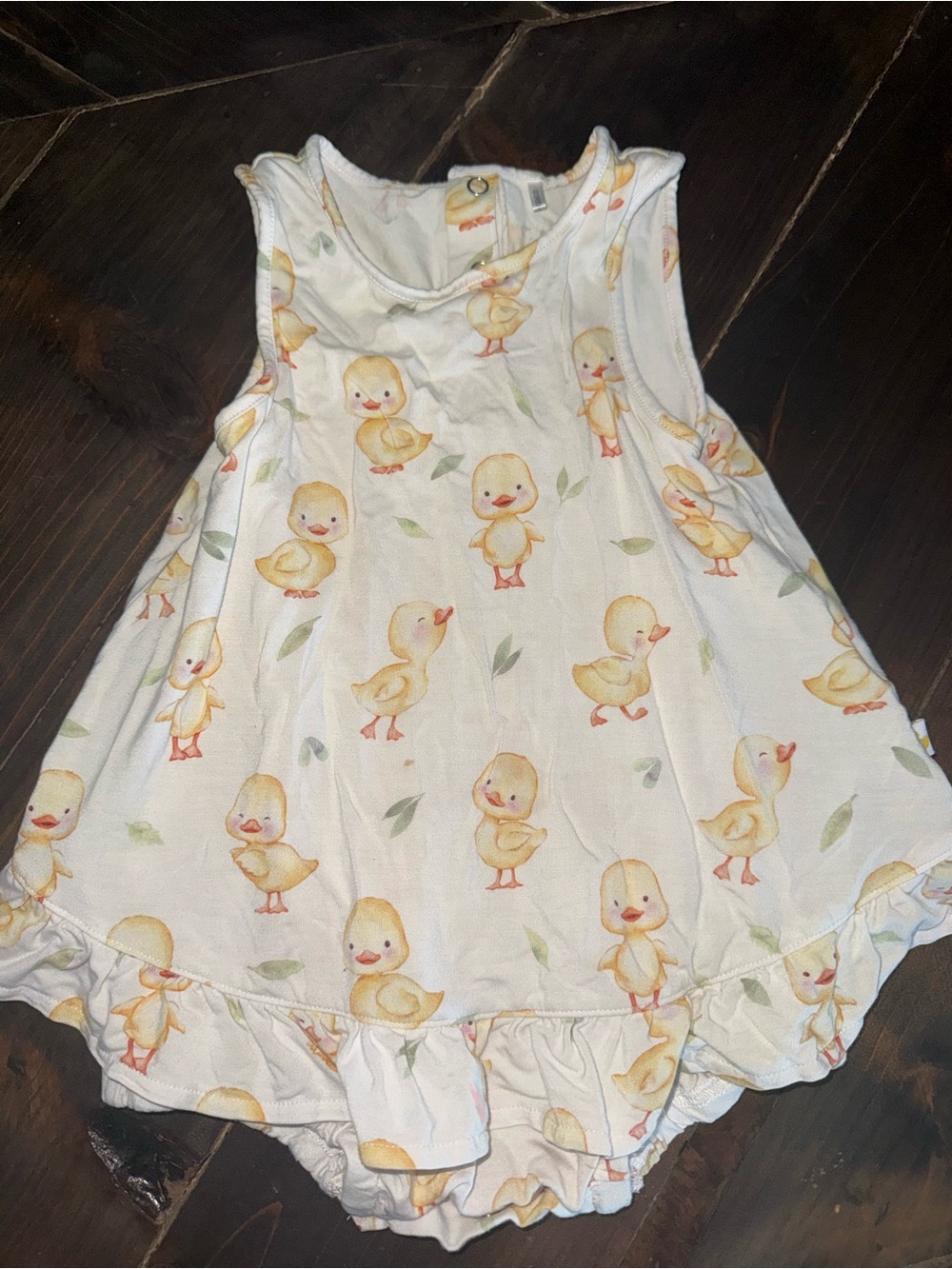 Bamboo Duck Bubble Romper Size 18/24 Month